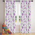 thumbnail image 5 of Blackout Kids Curtains,Pioneer Flower Floral Print Pattern Childrens Insulated Curtains Set Of 2,Bedroom Essentials,Toddler Room Decor 42"x84", 5 of 5