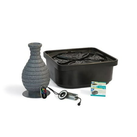 Atlantic Water Gardens Acrylic Color Changing Vase Fountain Kit with Light