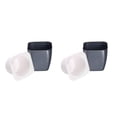 thumbnail image 1 of Kearding Hermoso jardín con estas macetas - Macetas de interior y exterior para plantas de interior Decoración de jardín Planta suculenta cuadrado plata oro G109 2piezas, 1 of 4