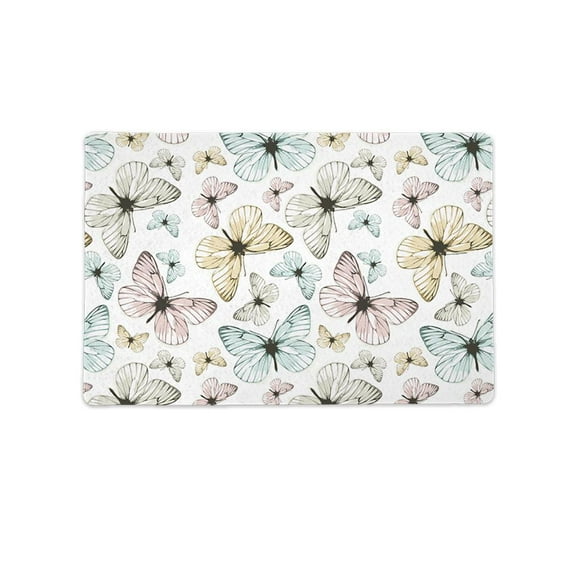 Aporia Butterflies Mat Rectangle  -Image by Shutterstock,
