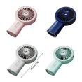 thumbnail image 3 of Handheld Fan Mini Fan with 3 Adjustment Speed Rechargeable Power Banks Misters Fan with Water Spray Misting Fan pink, 3 of 4