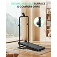 thumbnail image 7 of Akluer Manual Non-Electric Treadmill with Fixed Incline, Motorless Walking Treadmill for Home Exercise, Anti-Slip Running Belt, Compact Design, 7 of 7