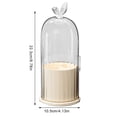thumbnail image 3 of Concealed Toothbrush Holder with Sliding Lid, 8.78in Tall, 360-Degree Rotation for Easy Access, Space-Saving Bathroom Countertop Organizer for Essentials, 3 of 8