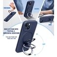 thumbnail image 3 of Funda de teléfono Vanxiliiy compatible con iPhone 14 6.1 azul oscuro, 3 of 6