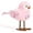 Pink, variant on Dalrosia Easter Plush Bird Holiday Standing Birds Figurine Ornaments with Long Leg & Printed Scarf and Bow Perfect for Table Fireplace Indoor Home Decoration Easter Party Idea Gift