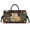 Bronze, variant on Herdesigns Leopard Gym Bag for Women Men, Travel Duffle Bag Lightweight Waterproof Carry on Weekender Overnight Tote for Dance Cheer Sport, Black and White Leopard