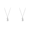 thumbnail image 1 of (Lot de 2) 2025 26 Anglais Complet Collier pour Hommes Pendentif Collier pour Femmes Hommes Collier Colliers en Strass A Z Ras-du-Cou pour Femmes Colliers 26 Alphabet, 1 of 9