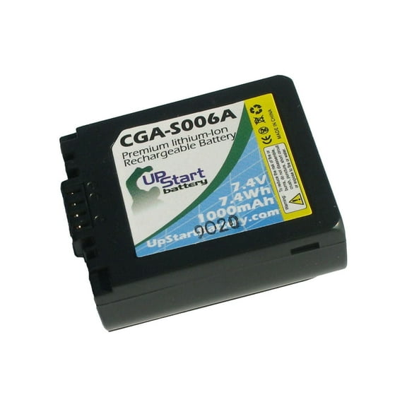 UpStart Battery Leica V-Lux 1 Battery - Replacement for Leica BP-DC5 Digital Camera Battery (1000mAh, 7.4V, Lithium-Ion)