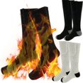 thumbnail image 1 of Electric Heated Socks - Rechargeable Battery Heating Stockings with 3 Heat Settings for Winter Warmth, 1 of 5