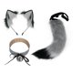 thumbnail image 2 of Diadema con orejas de felpa y cola de gato Fernando para mujeres y niñas Cosplay de Lolita, 2 of 8