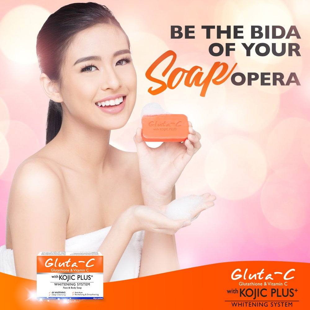 Gluta-C Kojic Plus face & body soap 60 grams India