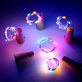 thumbnail image 3 of Luces para botellas de vino Aluan, paquete de 10 unidades, 20 LED Christmas Fairy, 3 of 7