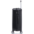 thumbnail image 6 of TUCCI ITALY Lustria Hardside Spinner Luggage 3-Piece Set 20/24/28", Scratch Resistant, Lightweight - Black, 6 of 8