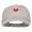 Putty, variant on Mini Broken Heart Embroidered Low Cap - Black OSFM