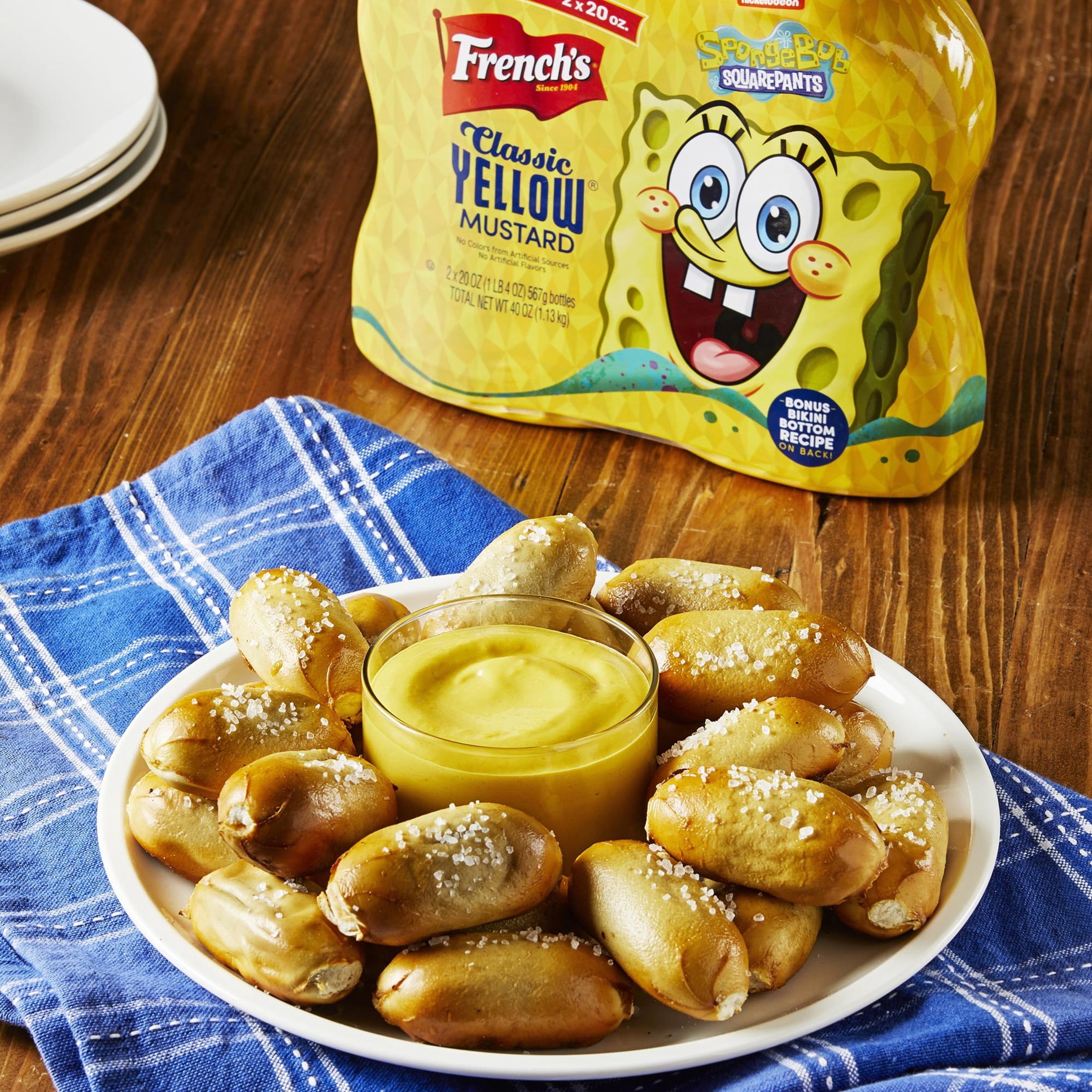 French's 100% Natural Classic Yellow Mustard Twinpack, 40.0 oz