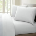 thumbnail image 6 of AUQ 1200 Thread Count 100% Egyptian Cotton Solid Sheet Set (Queen,White), 6 of 7