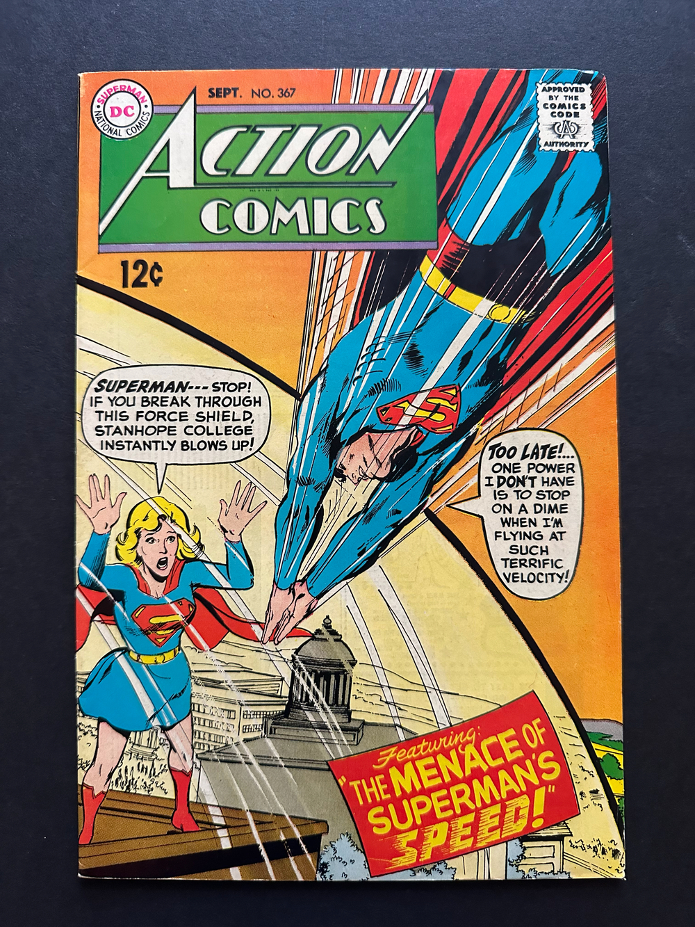 Cover of Action Comics #367
