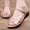 Gold, variant on Sandals for Women Flats Shoes- 2025 Flat Beach Open Toe Wide Width White Dressy Sandals/ Slides Size 6.5