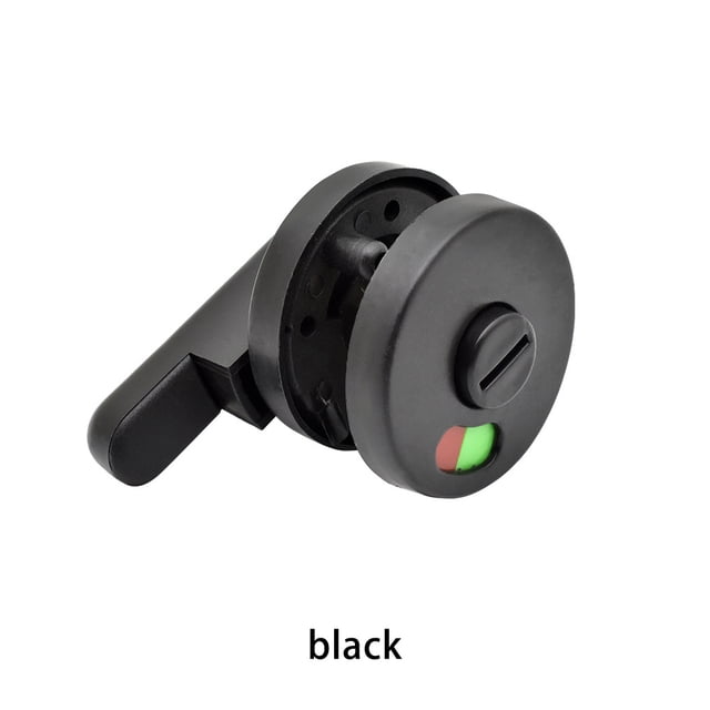 Baohd Bathroom Partition Handle Instructions Public Toilet Black Lock Bulkhead Indicator Door Locks Washroom Padlock Hardware