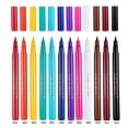 thumbnail image 1 of Delineador de ojos de color mate de 12 colores, de secado rápido y no fácil de difuminar, lápiz delineador de ojos líquido, paquete de 12 delineadores de ojos, 1 of 5