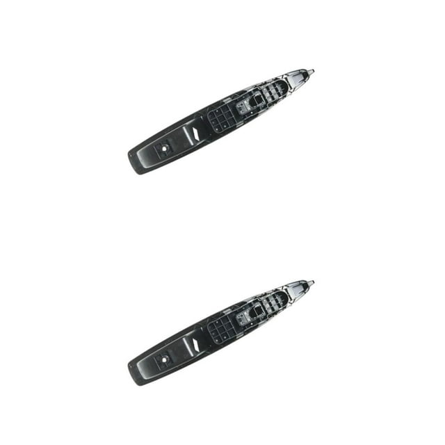 relayinert Car Electric Window Lift Control Switch Easy Installation Match Easy And Convenient To ABS Window Control Switch as shown 2Set