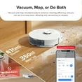 thumbnail image 5 of Roborock Q8 Max Robot Vacuum and Mop with Obstacle Avoidance, LiDAR Navigation, 5500Pa Suction Power, and App Control(White), 5 of 12