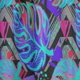 thumbnail image 4 of Designart 'Tropical Blue Mood II' Tropical Curtain Panel, 4 of 5