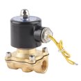 thumbnail image 3 of Válvula G1/2 Pulgadas Solenoide de Latón Presión de Agua Cerrado Normal Direto Actuación 2W-160-15, 3 of 7