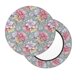thumbnail image 2 of Balery Watercolor Butterflies Fundas de asiento para taburete de bar redondo de tela de terciopelo ajustables que protegen de arañazos y manchas para sillas de 14 a 17 pulgadas.-13 inch, 2 of 7