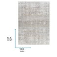 thumbnail image 4 of Livabliss x Our PNW Home Rainier Updated Traditional Washable Area Rug,10' x 14', Taupe, 4 of 11