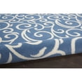 thumbnail image 6 of Nourison Grafix 2'3" x 7'6" (8' Runner) Blue Area Rug Bohemian Contemporary Botanical by Nourison, 6 of 7