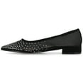 thumbnail image 3 of Journee Womens Gracelynn Pointed Toe Evening Ballet Comfort Flats, 3 of 10