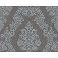 thumbnail image 1 of ELEGANCE2 - Modern Accent Block Stripes Baroque Grey Wallpaper Roll, 1 of 4