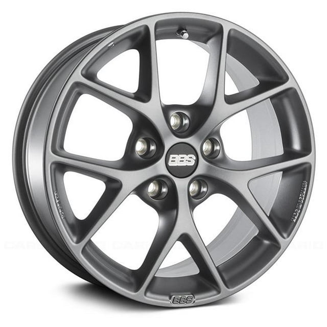 Roue Satinée Grise SR 17 x 7.5 & 5 x 112 ET35 - 82 mm PFS & Clip Requis