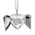 thumbnail image 1 of Cito solo perro en el día de San Valentín Alas de ángel collar colgante regalo de moda Unbranded M, 1 of 3