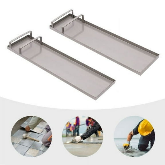 Concrete Slider Knee Boards, Pair Sliding Boards Set Stainless Steel 28 "x8 "