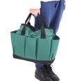 thumbnail image 4 of Garden Tool Bag, Garden Tote Bag With 8 Pockets, Canvas Garden Tool Storage Bags, Heavy-duty Large Organizer Bag for Garden Tool Kit, 4 of 7