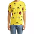 thumbnail image 4 of Marvel Deadpool Yellow Taco All-Over Print Men's T-Shirt (Small), 4 of 4