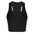 thumbnail image 3 of FashionMille Women's Buttoned Slevveless Casual Rib Racerback Crop Tank Top Summer Shirt, 3 of 5