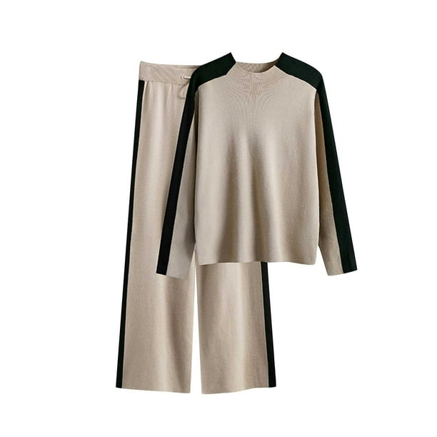 Suéter de cuello alto de moda para mujer, blusa de cuello alto de manga larga, suéter casual, tops, suéter para mujer