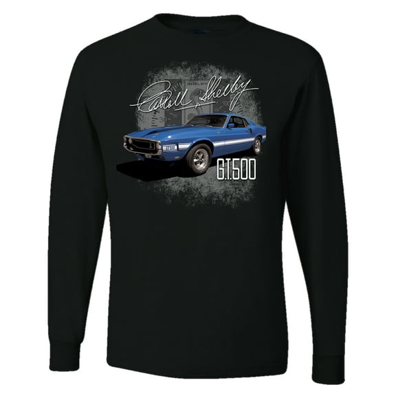 Wild Bobby Ford Shelby GT500 Vintage Mustang Men Long Sleeve Shirt