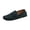 Navy, variant on Rokment Women's Men's Moccasines Slip on Penny Loafers Walking Shoes Classic Comfortable Suede Flat Spring Fall Casual Dress Footwear Black Size 7