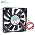 thumbnail image 2 of ACP7010 7cm 70mm fan 70x70x10mm DC5V 12V 24V 2pin cooling fan  for CPU chassis power supply charger inverter, 2 of 7