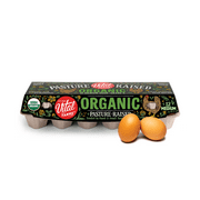 Vital Farms Organic Pasture Raised Grade A Medium Brown Eggs, 12 Count