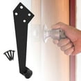 thumbnail image 6 of TISHITA Limiter Door Stopper Door Resistance Mute Durable Hardware Doorstops Door Stops for Home Bedroom Office Dining Room Black Right Opening, 6 of 8