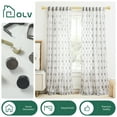 thumbnail image 6 of OLV Adjustable Single Curtain Rod 1" Diameter for Windows Heavy Duty 36-120 Inch,Gold, 6 of 7