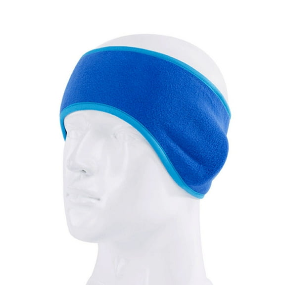 unbranded  Sweat Band Hair Bands Ear Muffs Head Headbands for Men Man Miss Blue