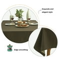 thumbnail image 3 of Nappe Carrée Anti-Rides Lavable en polyester, Nappe Décorative en Tissu, 3 of 5