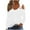 White, variant on GigrtiJin Women Tops Dressy Casual Long Sleeve off the Shoulder Oversized Shirts Fashion Spring Solid Color Blouse
