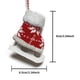 thumbnail image 4 of Mini patines de hielo de Feliz Navidad para niños, decoraciones para zapatos, colgantes para el hogar, adornos para árboles de Navidad, Noel, Año Nuevo 2023, regalo para niños, 2024, 4 of 4